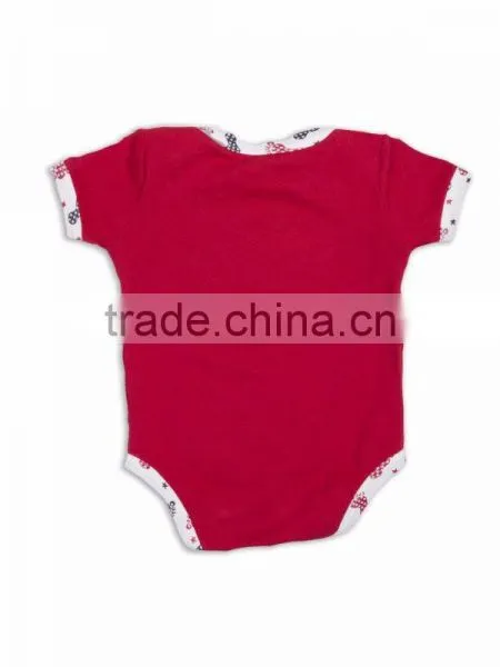 Short Sleeve Lap Shoulder Bodysuit photo-2