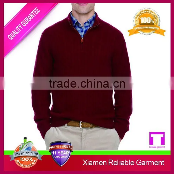 100% Cashmere Mens Latest Sweater Design/ Cashmere Men's Sweater
