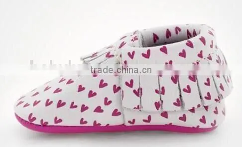 Baby Leather Comfortable Shoe Factory Price Baby Moccasins photo-2