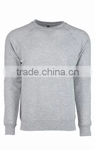 Next Level Apparel Unisex French Terry Raglan Crew Tee - Made From 60% Cotton and 40% Polyester. Comes With Your Logo. photo-4
