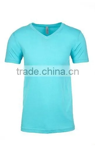 Next Level Apparel Men's Premium Fitted V-Neck Tee - Made From 100% Combed Cotton Jersey and Comes With Your Logo. photo-4