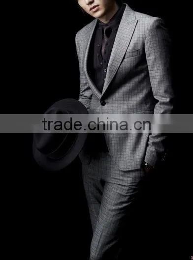 Shanghai Shoujia 2014 High Quality Men Suit/ New Design Men Suit photo-4