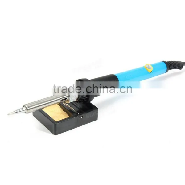 Professional 110V/220V 60W Adjustable Temperature Welding Solder Soldering Iron Tool Kit photo-2