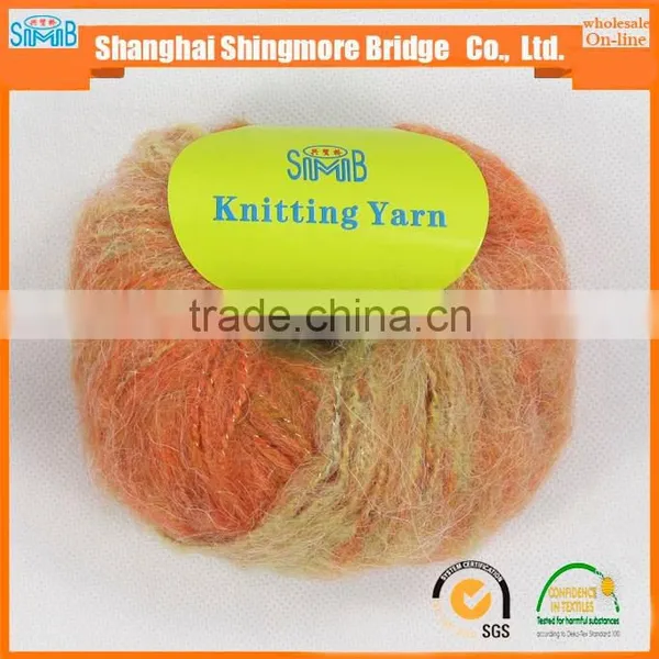 Texile Yarn China Supplier Cheap Wholesale Alpaca Mohair Yarn in Low Prices photo-3