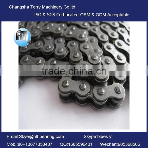 Stainless Steel 304 Roller Chains B Series 40B-1 Simplex Roller Chains and Bushing Chains