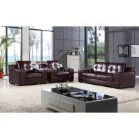 Lizz Casual Living Room Real Leather Corner Sofa