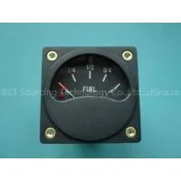 Airplane Instruments Single Input Alarm 2 1/4 E - F Fuel Tank Level Gauges F2-VA