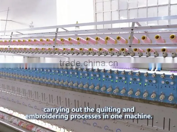 CSHX-233 COMPUTERIZED MULTI HEAD BLANKETS QUILTING AND EMBROIDERY MACHINE photo-3