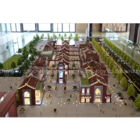 Supermarket Layout Design,architectural Building Models,construction Plastic Building Blocks