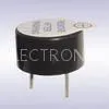 Black Electromagnetic Buzzer Self Drive Type 2800300 Hz