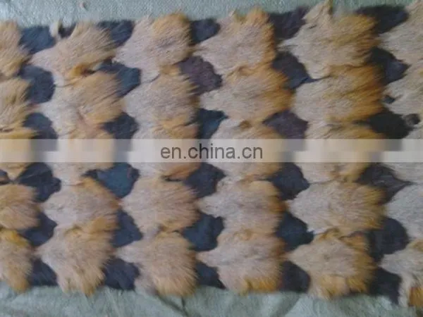 100% Real Natural Fox Fur Plate photo-3
