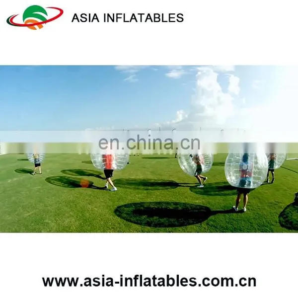 Clear Transparent Custom Inflatable Bubble Soccer Ball for Kids, Body Bubble Ball for Sale photo-3