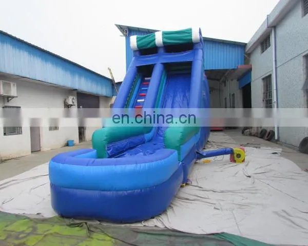 TOP Gaint Inflatable Water Slide for Sale , Inflatable Slide With Pool photo-3