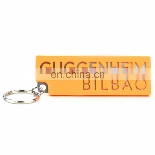 No Minimum Key Chain New Product Custom Double Sided Logo Pvc And Metal Keychain photo-3
