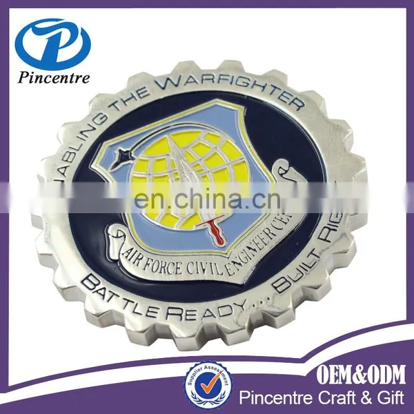 Custom Metal Dia Casting 3D Antique Military Commemorate Challenge Coin photo-4
