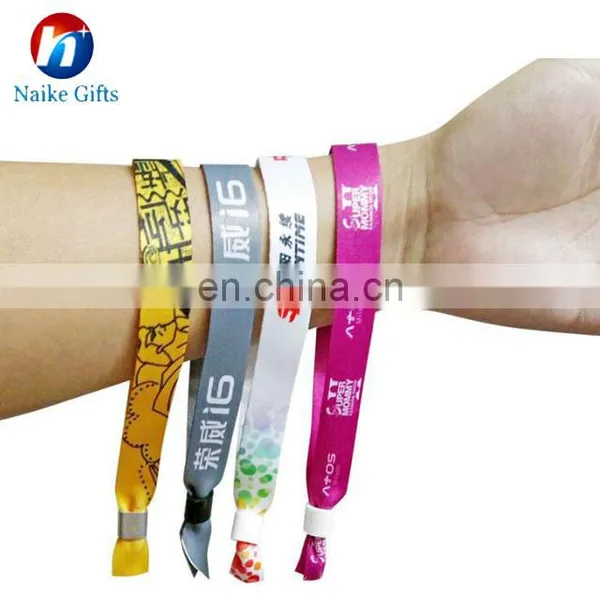 Slide Lock Festival Wristband Clasp For Events
