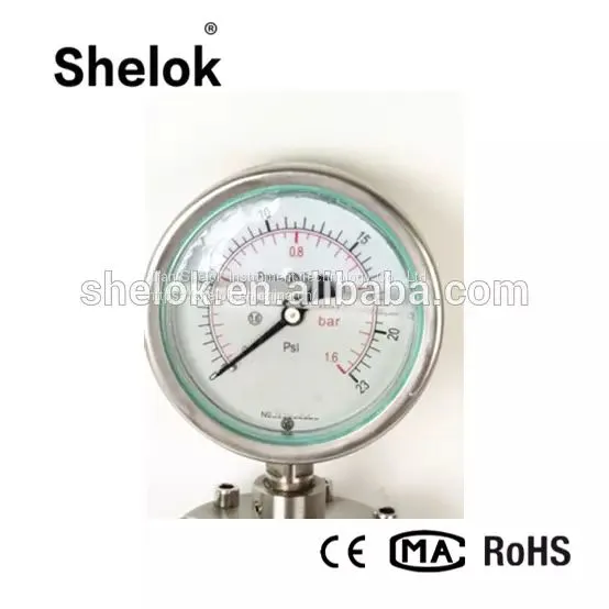 150mm Diaphragm Flange Pressure Gauges photo-2