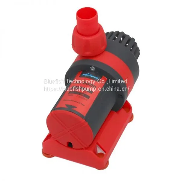 DC 24V Energy-Saving Variable Frequency Control Flow 3500L/H Aquarium Pumps photo-2