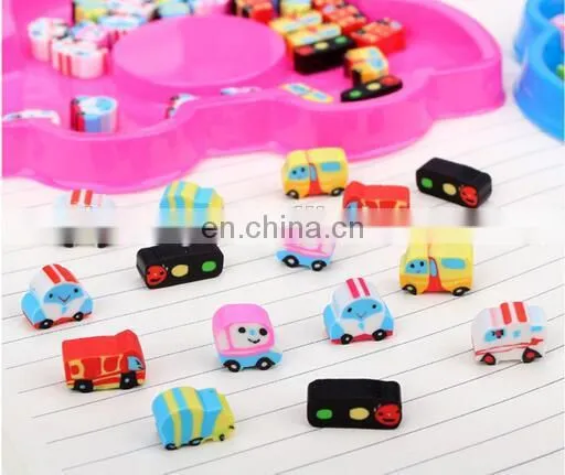 Animal Box Packing Mini Cartoon /fruit Design Erasers Mini Cute Erasers for Kids photo-5