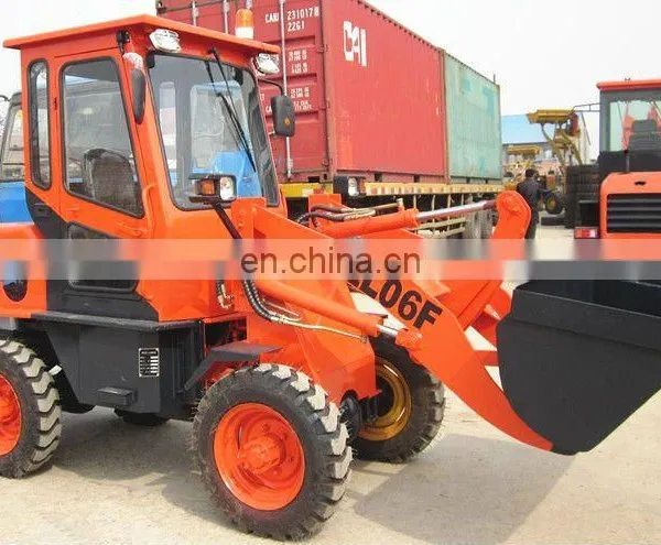 4X4 0.6ton Mini Wheel Loader ZL06 CE Shovel Wheel Loader photo-5