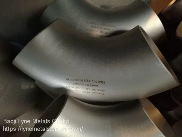 ASTM B16.9 DN10-DN1000 WPT2 Titanium Pipe Fittings photo-4