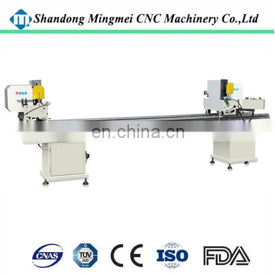 UPVC Windows and Doors Double Mitre Saw v Cut Aluminium/upvc Windows Machine/upvc Window Machinery for Sale photo-3
