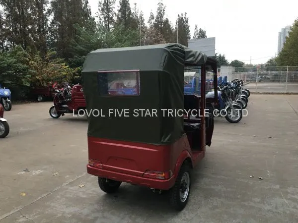 Gasoline Tricycle Cargo Loader Lovol Three Wheeler Passenger Tricycle Okada Tuktuk photo-4