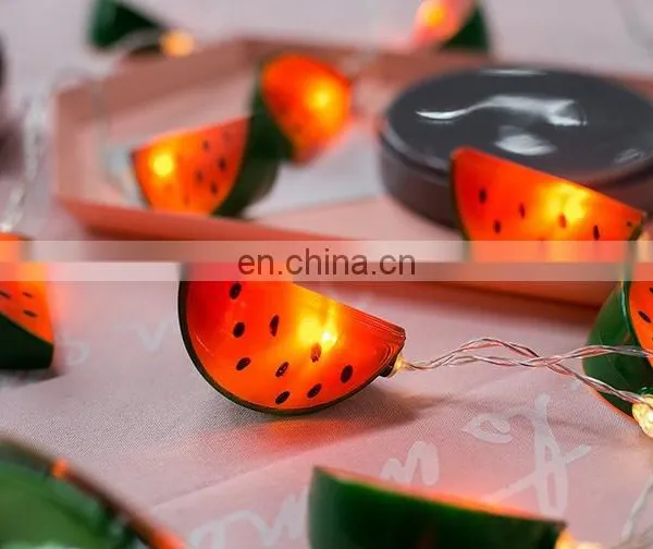 Hot Sale High Quality Waterproof Summer Watermelon String Light For Diwali Home Living Room Bedroom Garden Decoration photo-7