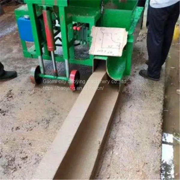 Highway Roadside Stone Forming Machine Roadside Stone Synovial All-in-one Machine photo-4