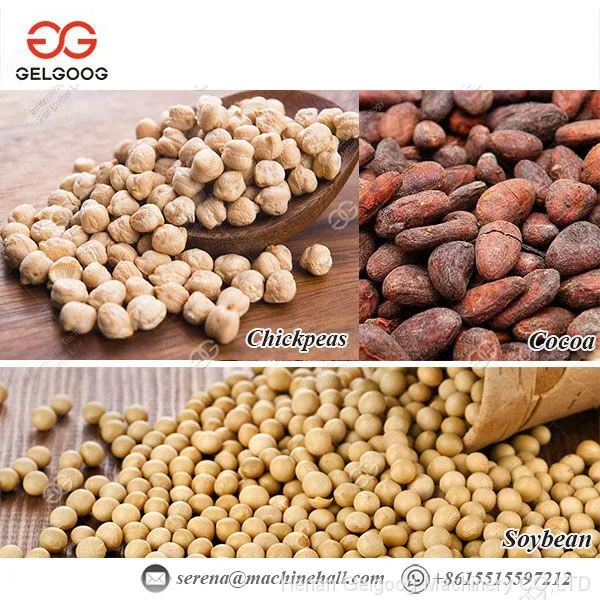 Hot Sale Commercial Cashew Nut Snacks Food Production Line Cashew Nuts Roasting Machine