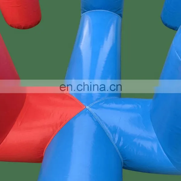 Inflatable Soccer Football Dribble Wipeout Game Fun Carnival Games For Sale photo-2