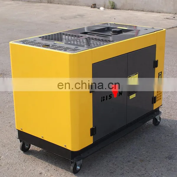 Air-cooled 10 Kva Sound Proof Diesel Generator, 10kw Diesel Engine Generator Price, 10kva Silent Diesel Generator Price List photo-5