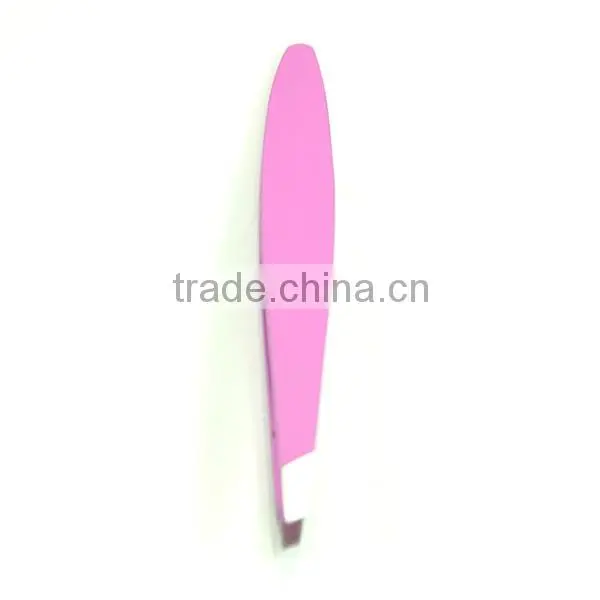 EyeBrow Tweezers, Manicure Instruments, Easy Grip Tweezers HS351 photo-5
