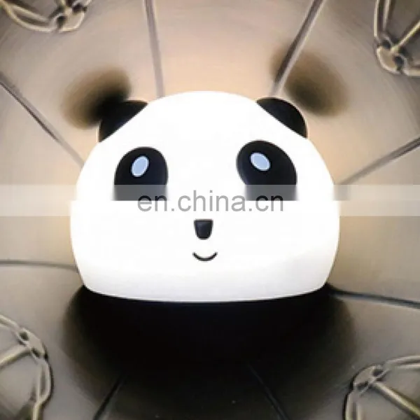 Lovely 7 Colors LED USB Children Panda Animal Night Light Led Home Decoration for Baby Nursery photo-4