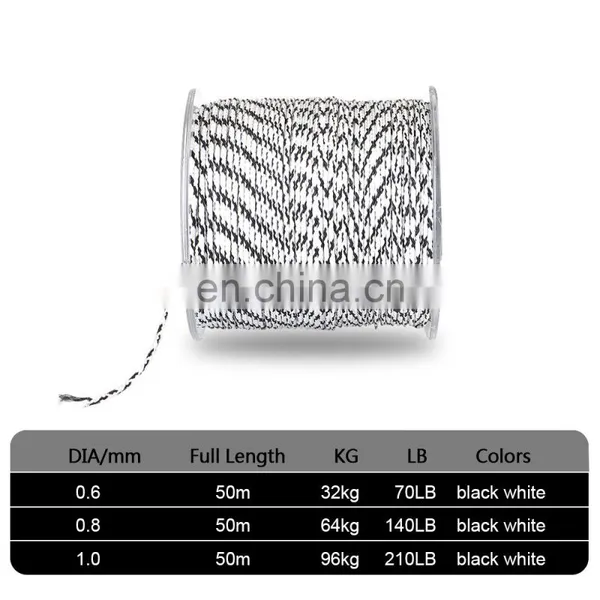 Wholesale 50m 12 Strands High Strength PE Fishing Line Super Strong Seawater Ocean Boat Fishing Line photo-4