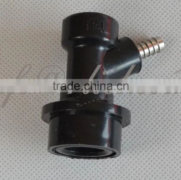 Keg Ball Lock Quick Disconnect Gas Valve With 1/4" Barb Fitting for Beer or Soda Homebrewing photo-2