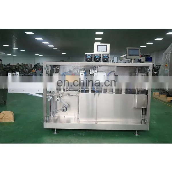 Automatic Single Dose Strips Ampoule Liquid Filling Sealing Machine photo-2