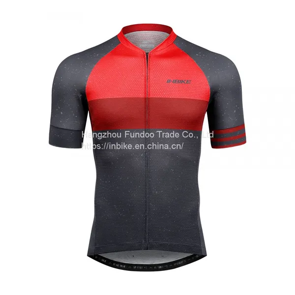 INBIKE Cycling Jersey Men Pro Bike Shirts Breathable Reflective photo-4
