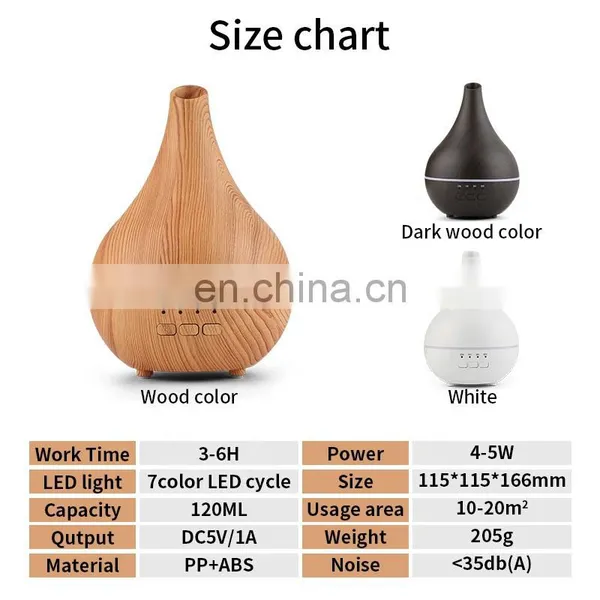 Electric Aroma Essential Oil Diffuser Aroma Oil Diffuser Wholesale Oil Diffuser Aroma Humidifier Ultrasonic photo-5