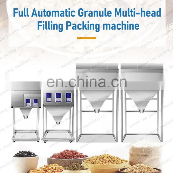 Hot Sale Automatic Melon Seeds Coffee Beans Seeds Weighing Filling Packing Machine photo-2
