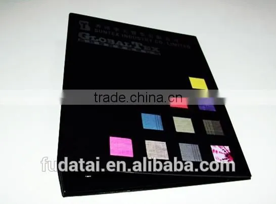 FDT Customized Office Stationery Conference Folder Made From Paper Cardboard Metal Ring Binder