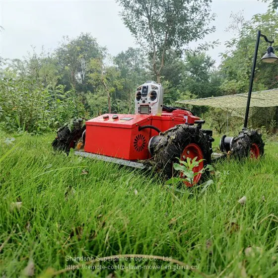 Slope Cutter, China Robotic Slope Mower Price, Remote Brush Cutter for Sale photo-3
