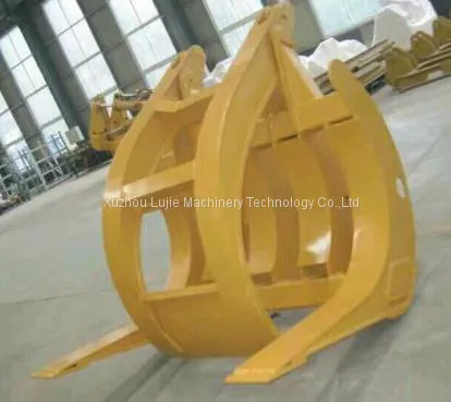 China Wheel Loader Hardwood Log Grab Attachments photo-4
