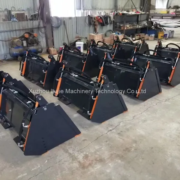 China Skid Steer Buckets Skid Loader 4 in 1 Buckets Manufacture From China photo-2