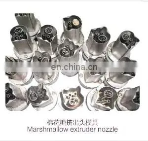 Small Scale Automatic Marshmallow Cotton Extruding Equipment Extruder Candy Machine Production Line photo-4