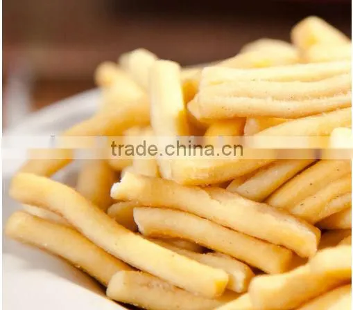 Puffed Crispy And Fried Salad Processing Line/Fried Flour Salad Sticks Making Machine/Rice Crust Processing Line photo-3