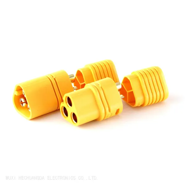 Amass 3pin 30A Motor Connector MT60 Female Male High Current Connector MT60-F MT60-M photo-2