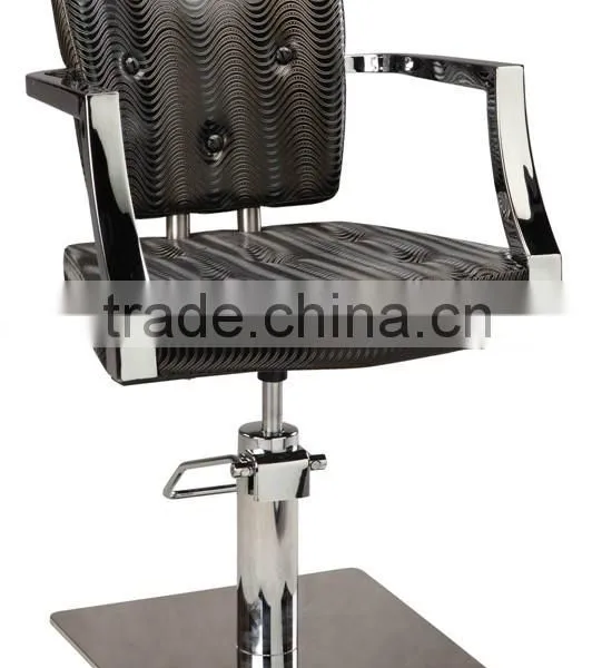 Elegant Beauty Man Salon Threading Chair for Sale, Simple Barber Shop Furniture Hair Cutting Chairs Price photo-2