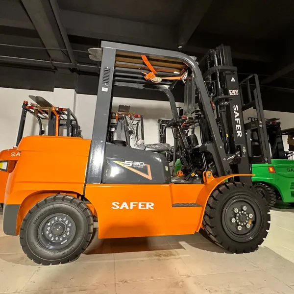 Diesel Forklift Truck 3 Ton 3.5 Ton 5 Ton Diesel Isuzu Engine Forklift Prices for Sale With EURO 5 Engine photo-5