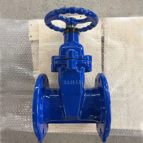 DIN DN150 Ductile Iron Cast Iron GG25 GGG50 EPDM Soft Seal Flange Gate Valve Price Sluice Valve Gate Valve photo-5